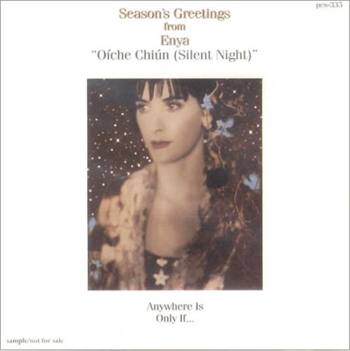 Enya Season's Greetings From Enya - Sealed Japanese Promo CD